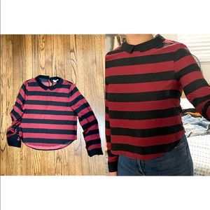 Striped Long Sleeve Top